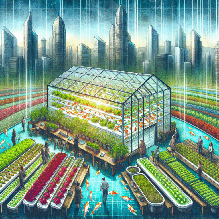 Sustainable Growth: How Aquaponics Greenhouses Revolutionize Urban ...